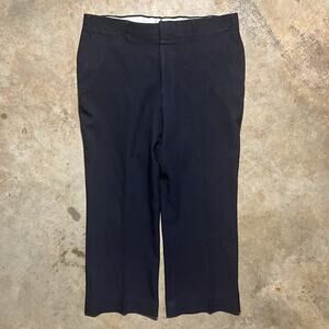 Vintage 70s Classic Collection Talon Navy Trousers 38x26